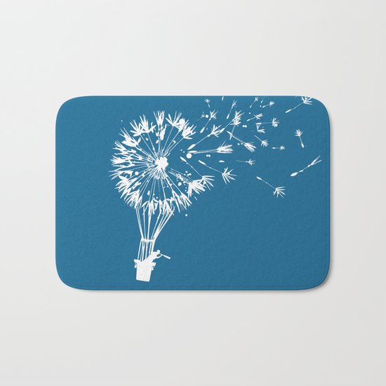 Going where the wind blows Bath Mat