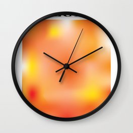 1   Modern Noise Gradient Ombre Background Aesthetic 220329 Wall Clock