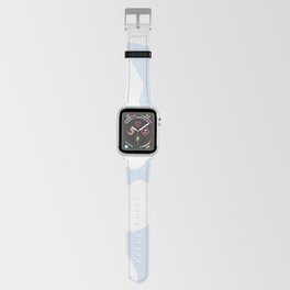 Retro Pastel Blue Kids-Core Cowhide Spots Apple Watch Band