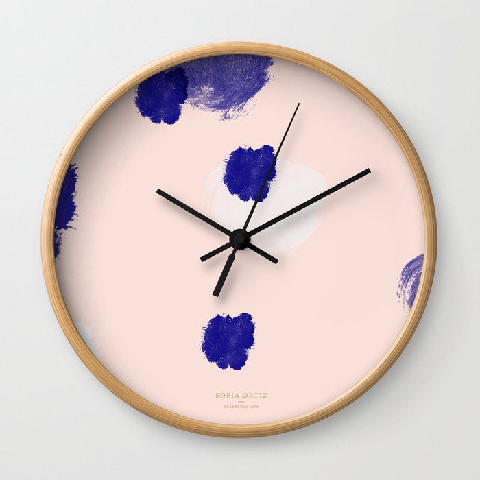Spotted Wall Clock