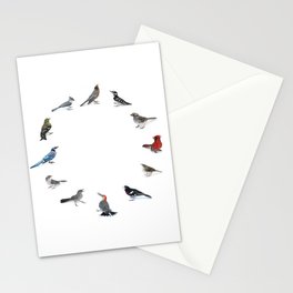 Multi-Bird 1 Stationery Card