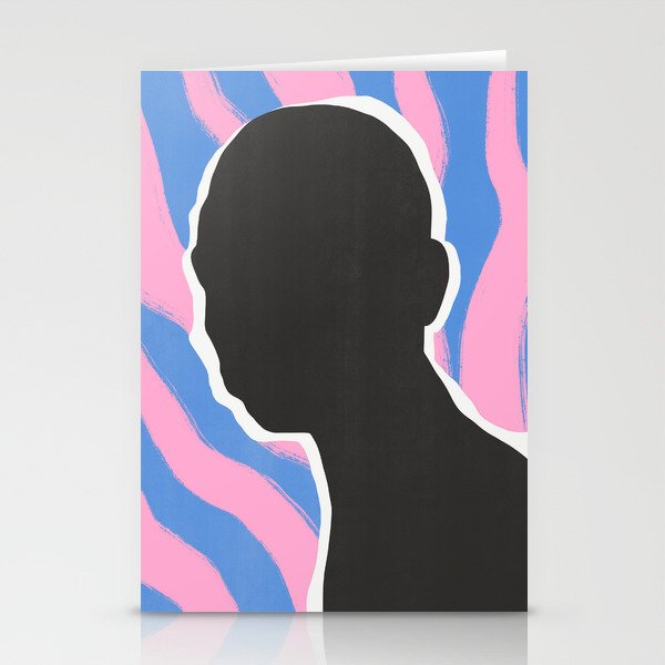 Anonymous portrait 02 Stationery Cards
