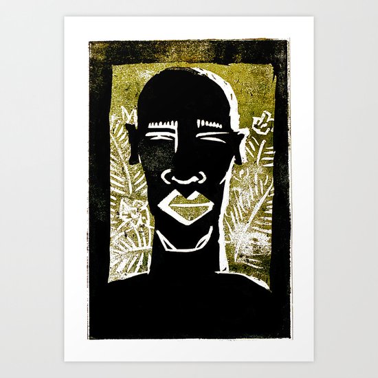 afrique Art Print
