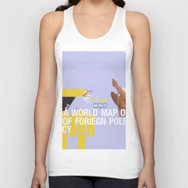 A World Map of Foreign Policy (book jacket cover) Tank Top
