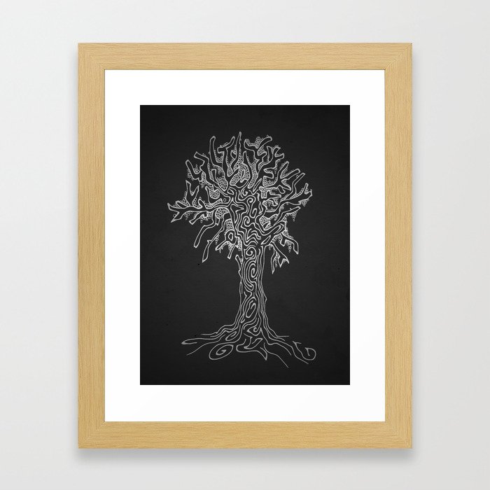 Big Tree Framed Art Print