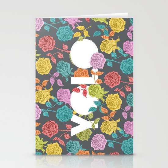 // YOU ONLY LIVE ONCE Stationery Cards