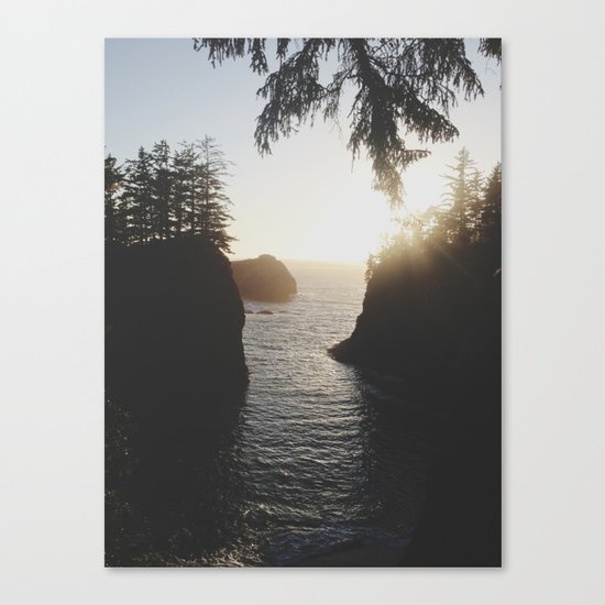 Secret Beach Canvas Print