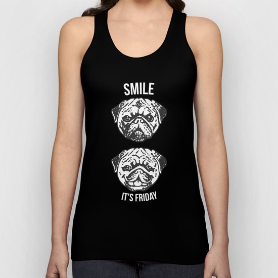 Smile It's Friday! Unisex Tank Top
