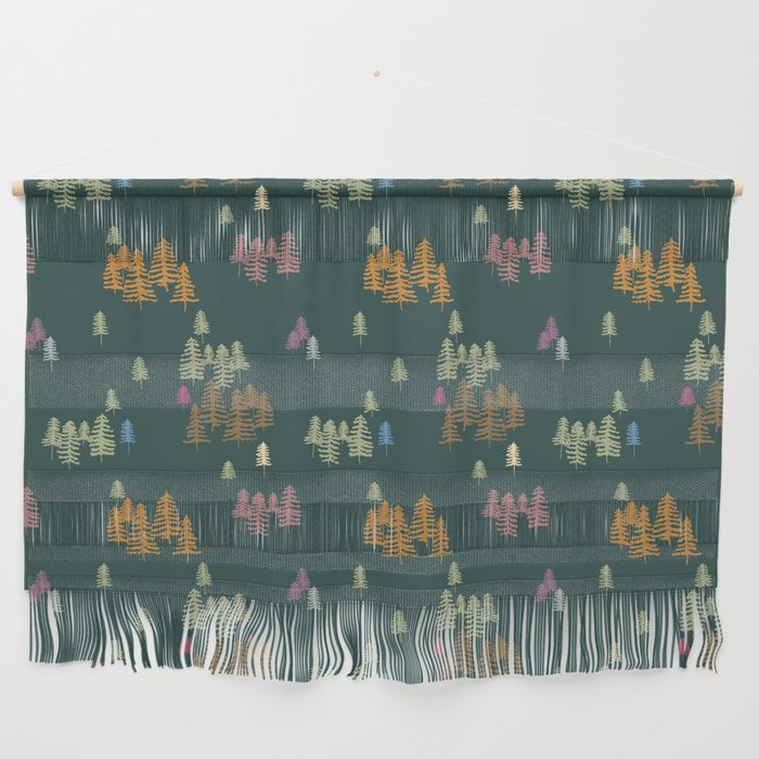 Colorful Forest Wall Hanging