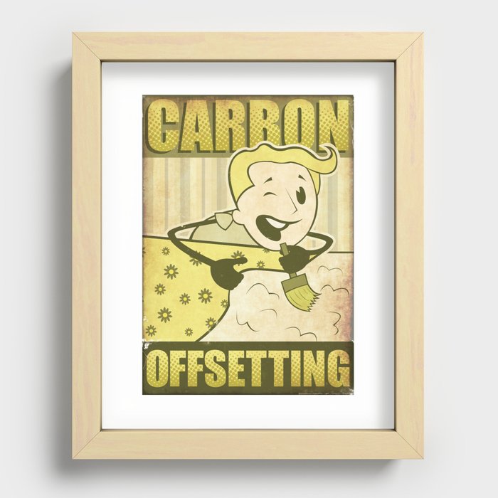 Offsetting Recessed Framed Print