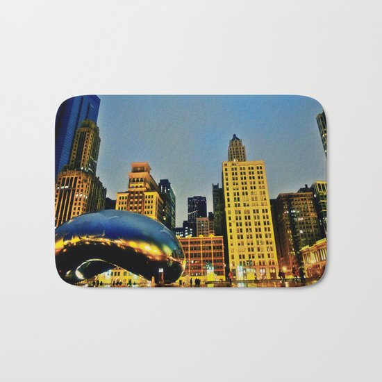 Chicago Bean Bath Mat