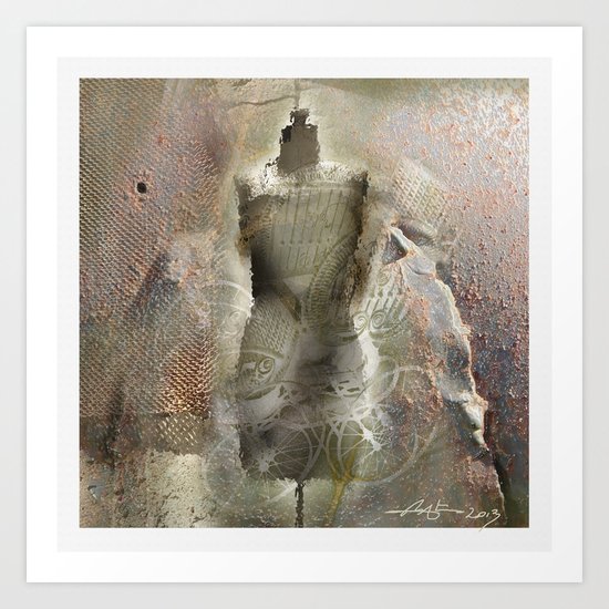 VICTORIA Art Print