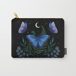 Blue Morpho Butterfly Carry-All Pouch