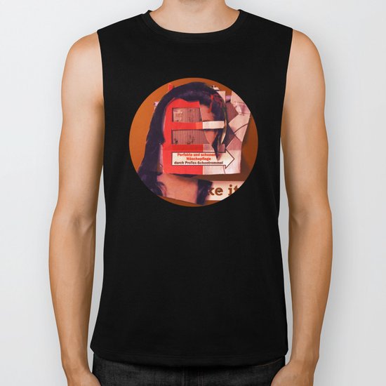 Attractive Woman Biker Tank