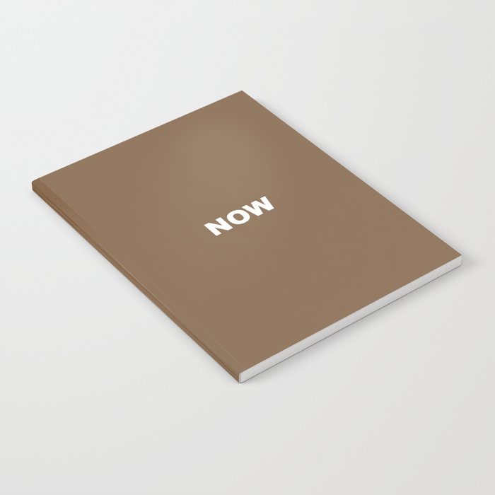 NOW EARTH COLOR Notebook
