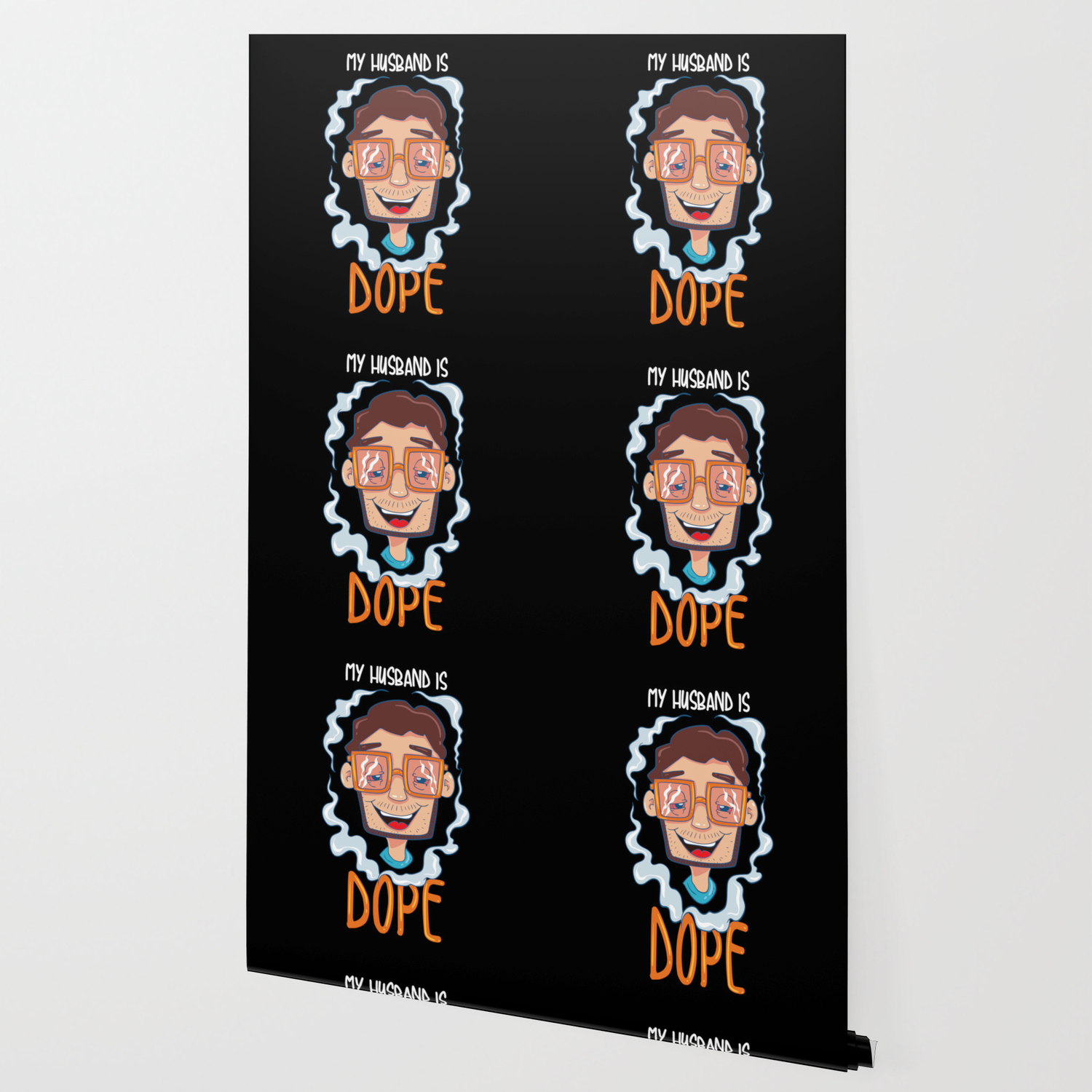 My Husband Is Dope Gift I Funny Marriage Tee Wallpaper By Seiewu Society6