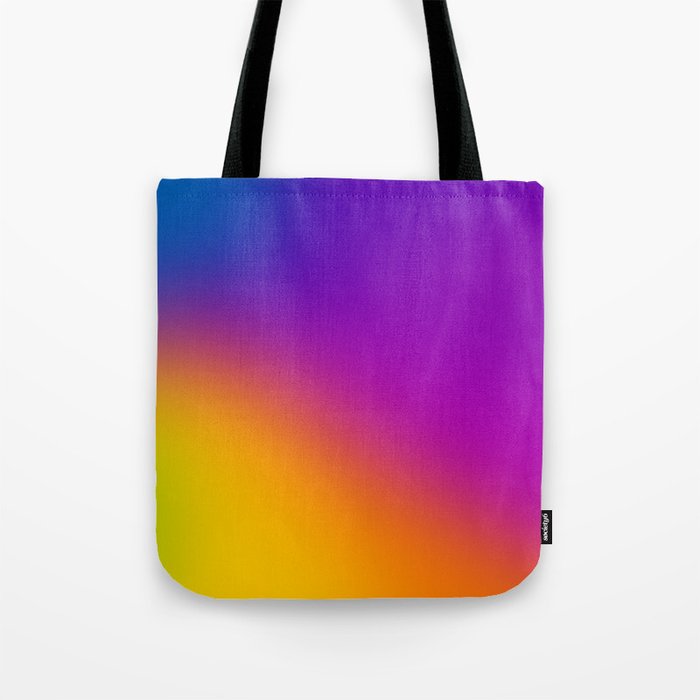 Deep Colorful Gradient Tote Bag