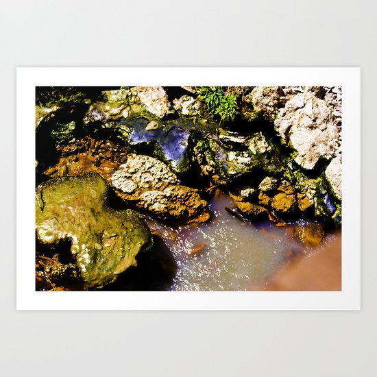 Just Rocks Art Print