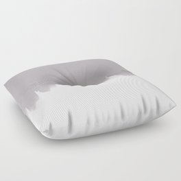 Faded Grey Smear Floor Pillow