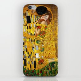 The Kiss Gustav Klimt Painting iPhone Skin