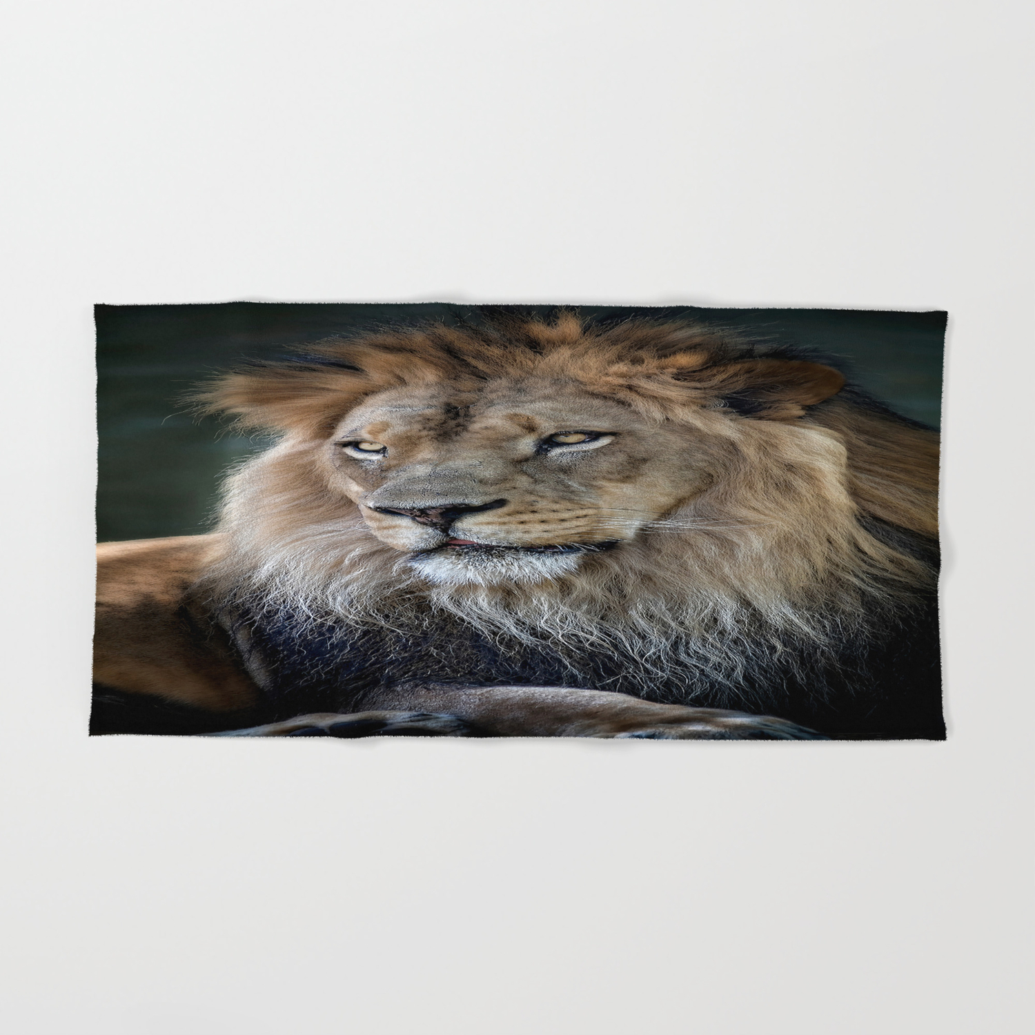 In The Jungle The Mighty Jungle Hand Bath Towel By