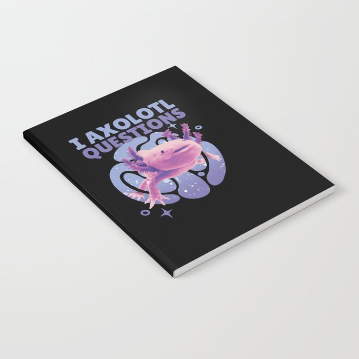 Axolotl Lovers Sweet Animals Kids GFP Axolotl Notebook