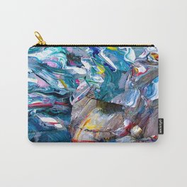 Marble Beach Side Carry-All Pouch