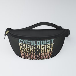 Cycologist definition funny cyclist quote Fanny Pack