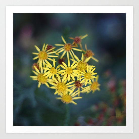 yellow Art Print