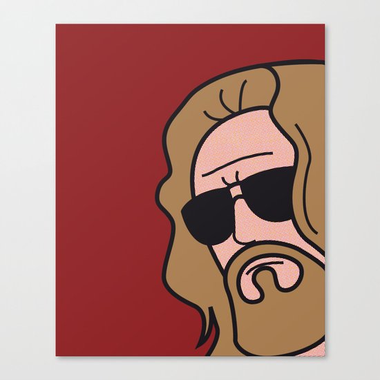 Pop Icon - The Dude Canvas Print