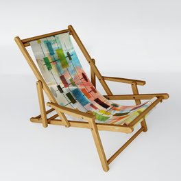 Mid-Century Modern Art 1.3 -  Graffiti Style Sling Chair
