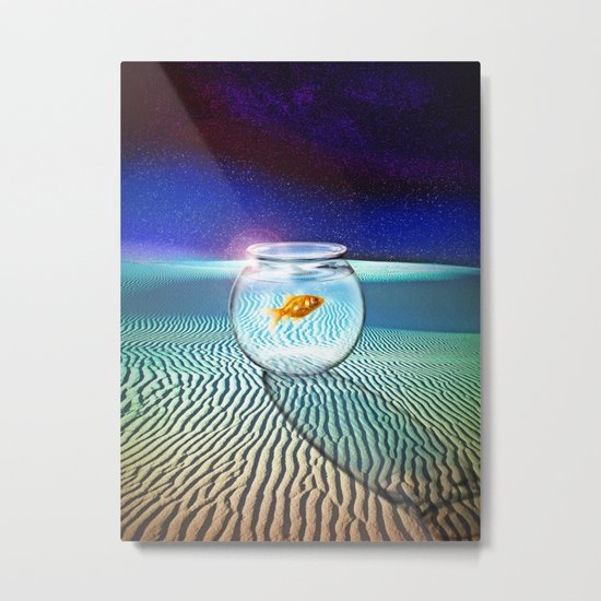The Tourist Metal Print