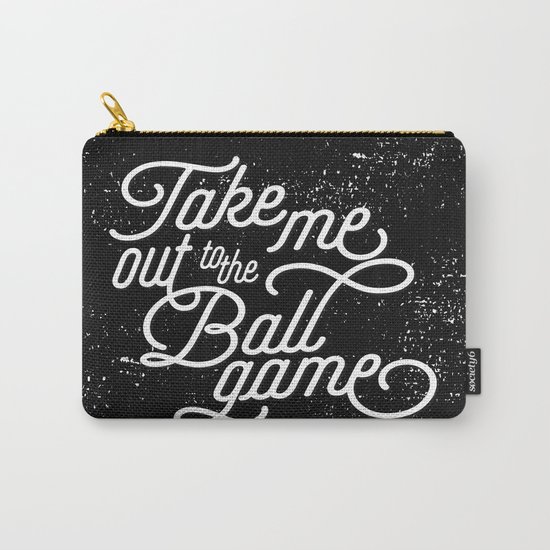 Take Me Out to the Ballgame v1 Carry-All Pouch