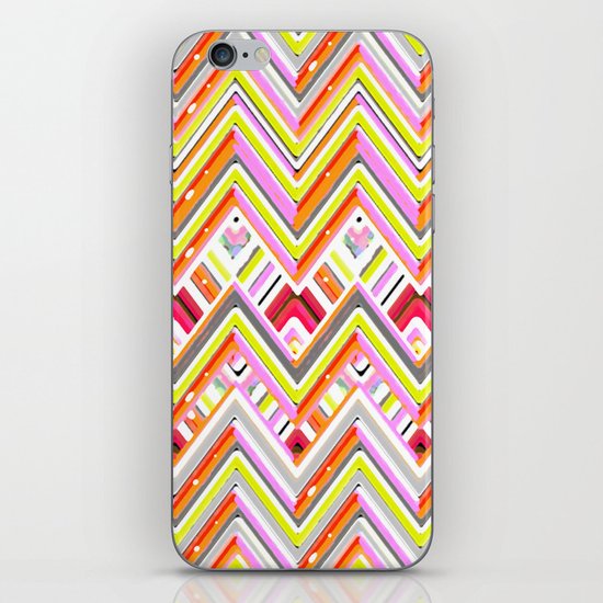 Citrus Chevron iPhone & iPod Skin