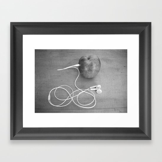 Wrong Apple Framed Art Print