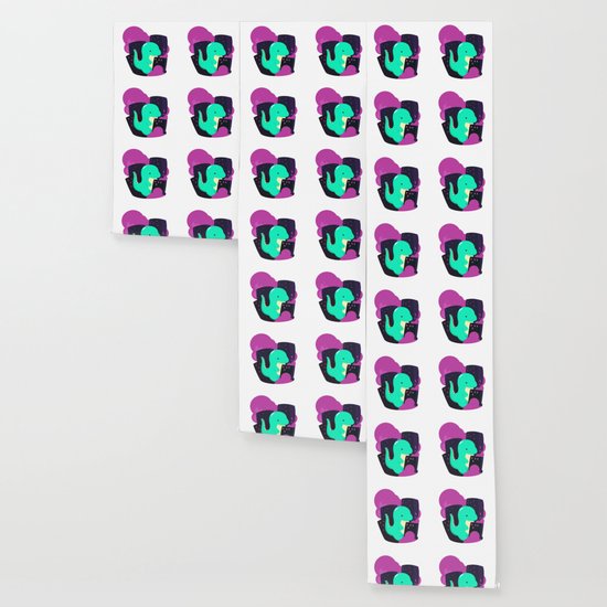Angry And Cute Dinosaur Wallpaper By Wakuwaku Society6