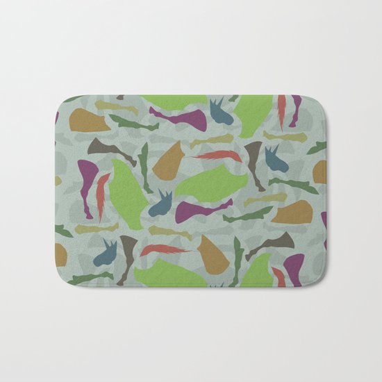 Pieces Of Unicorn Bath Mat