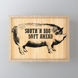 SOUTHERN BBQ Framed Mini Art Print