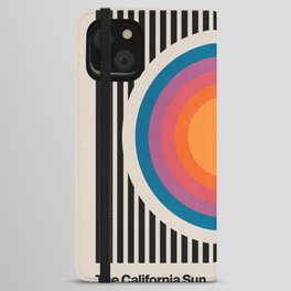 Vintage California Sun iPhone Wallet Case