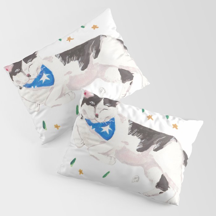 Bandana Cat Pillow Sham