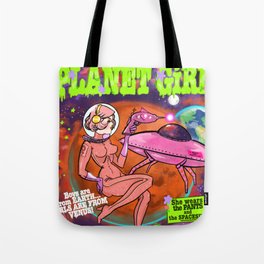 Planet Girl Tote Bag