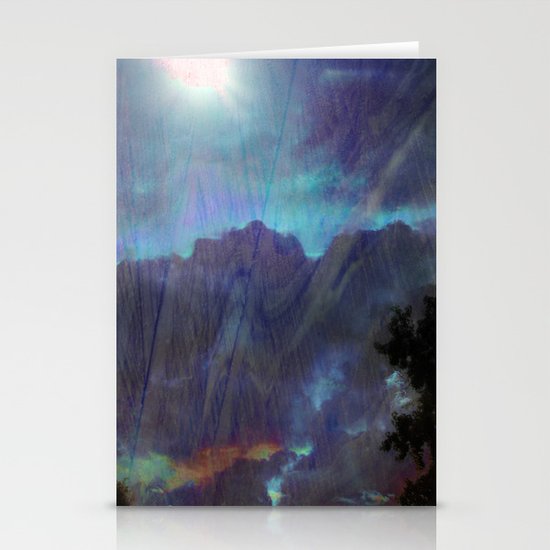 Blend Back From Affar Stationery Cards