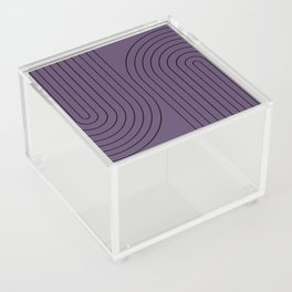 Minimal Line Curvature XLVIII Acrylic Box