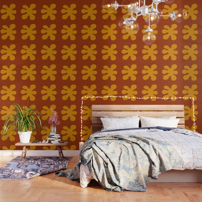 Matisse abstract Sun cut-out Wallpaper