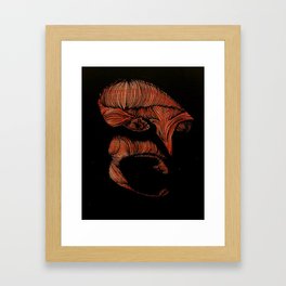 inSidE out Framed Art Print