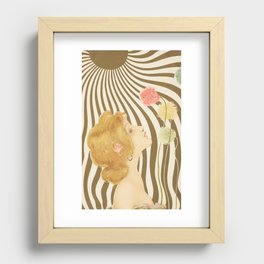 Femme Soleil - Raphael Kirchner (1876 - 1917) Recessed Framed Print