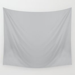 Stormy Grey - Light Neutral Mid Tone Gray Solid Color PPG Whirlwind PPG1013-3 Wall Tapestry