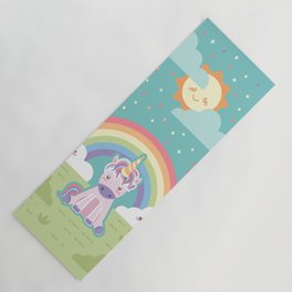 Unicorns + Rainbows Yoga Mat