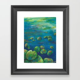 WATER LILY II Framed Art Print