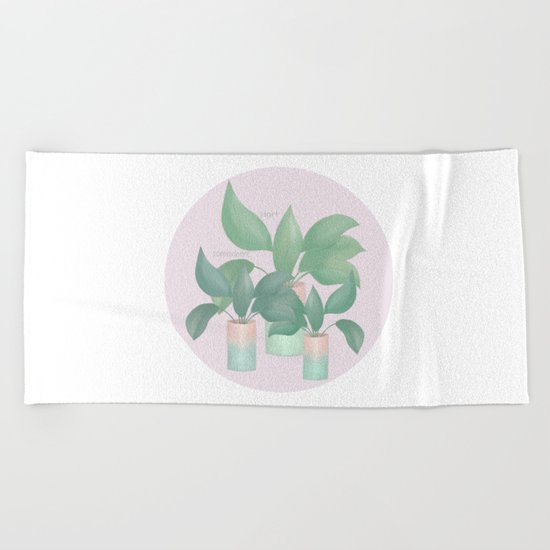 Start somewhere Beach Towel
